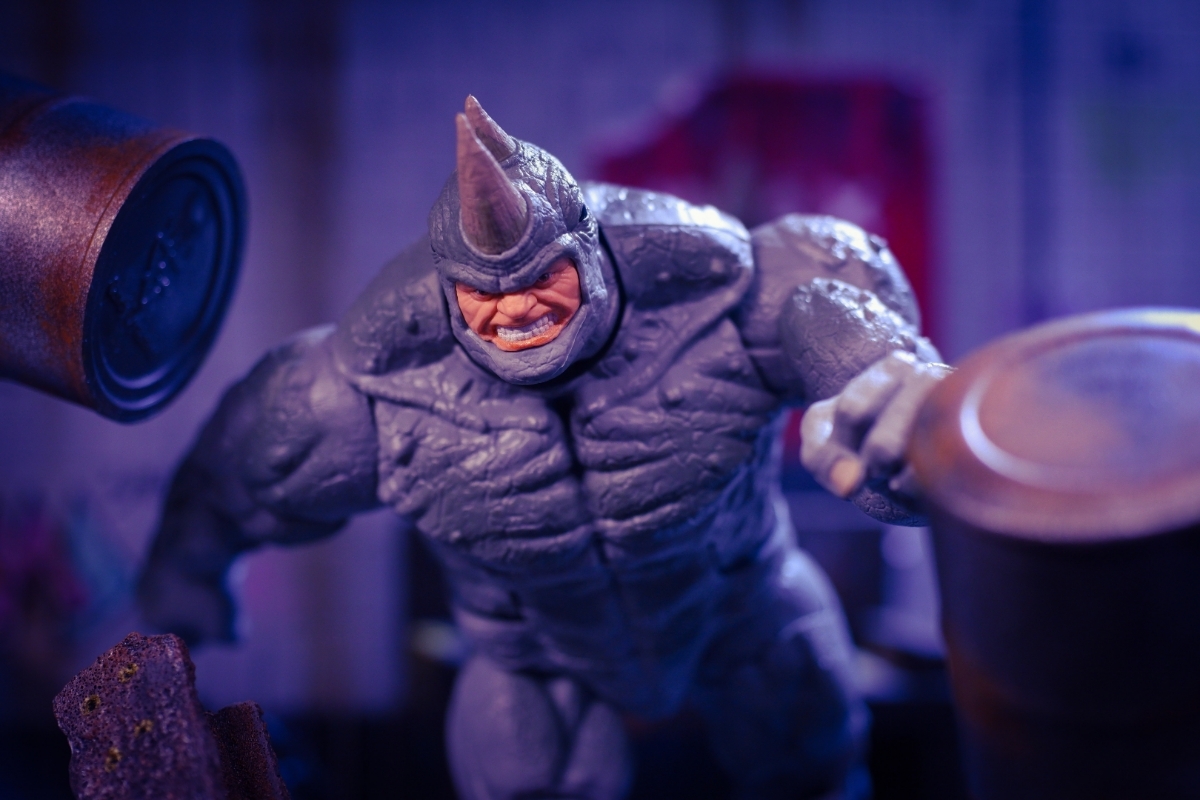 マーベルレジェンド　ライノ Marvel Legends Retro Spider-Man Rhino – In Demand Toys